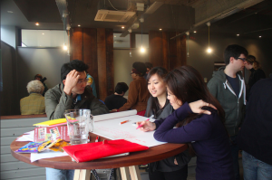 Happy Hands hard at work photo credit by Mike Nickson